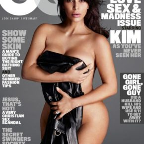 Kim Kardashian West dominated GQ's 10th anniversary "Love, Sex, and Madness issue" cover in June.